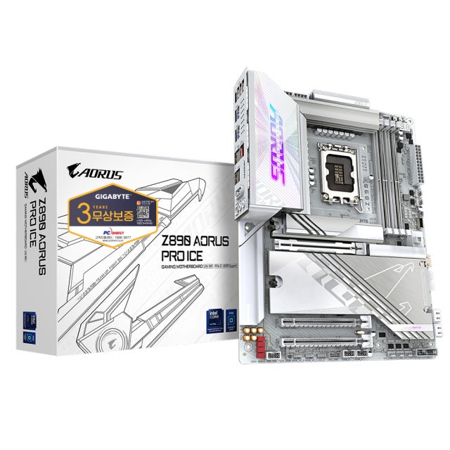 기가바이트 Z890 AORUS PRO ICE 피씨디렉트 